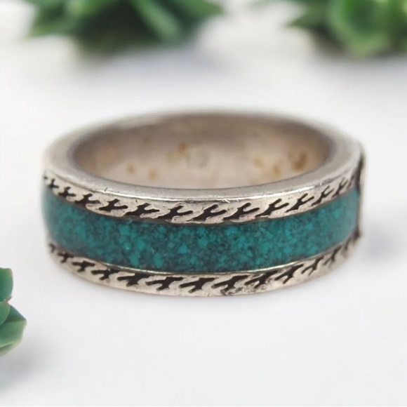 GUCCI 925 Silver Interlocking G Ring- Size 5 1/4🔥😍 - Picture 10 of 15